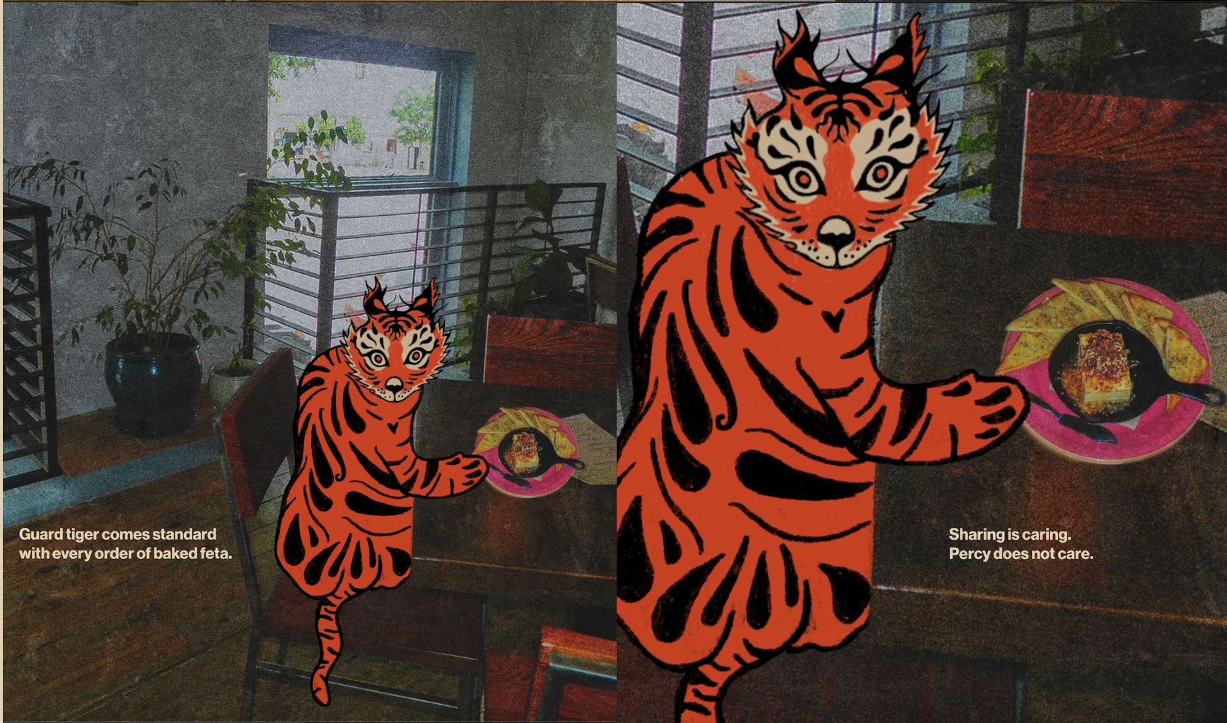 Persimmon Guard tiger