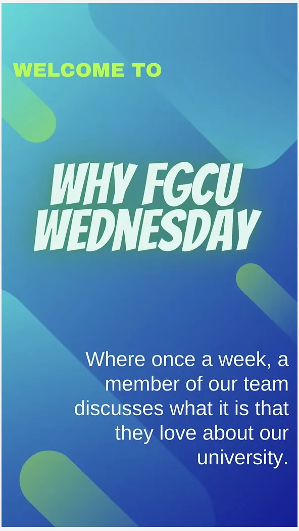 FGCU First Year Experience photography and printed campus signage
