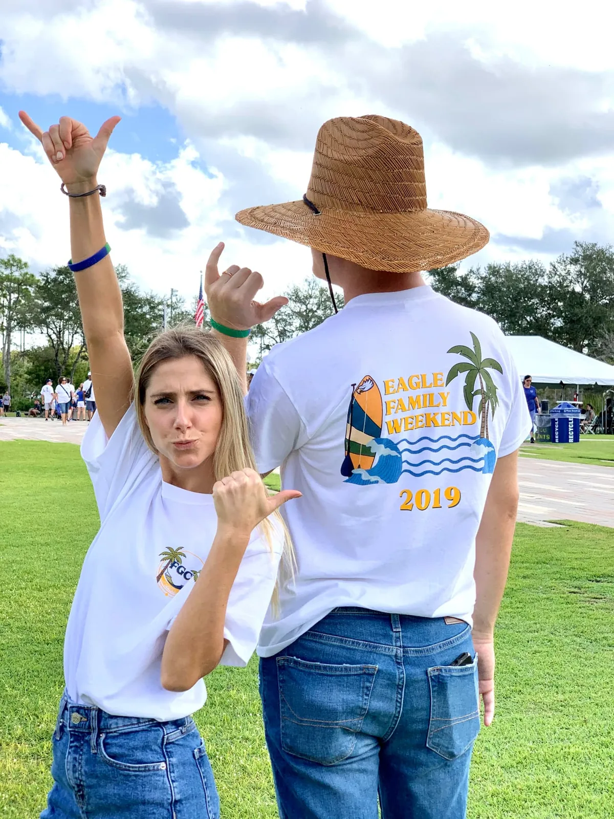 FGCU First Year Experience photography and printed campus signage