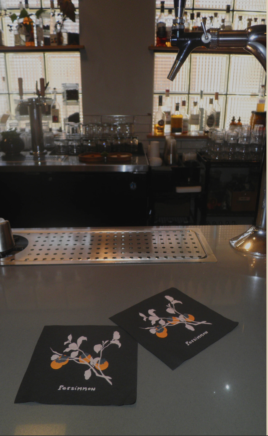 Persimmon Napkins & bar