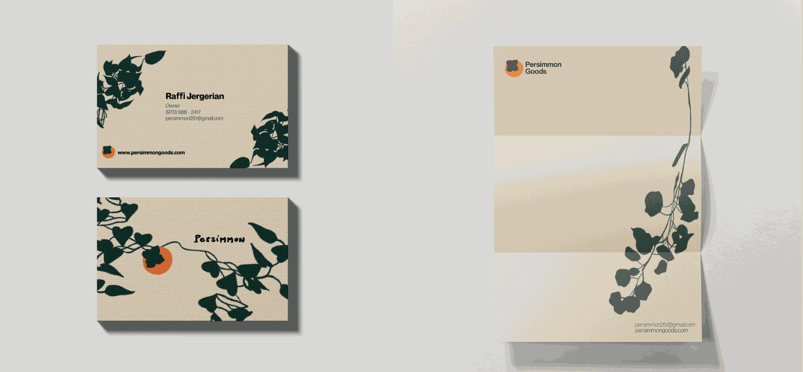 Persimmon Stationery